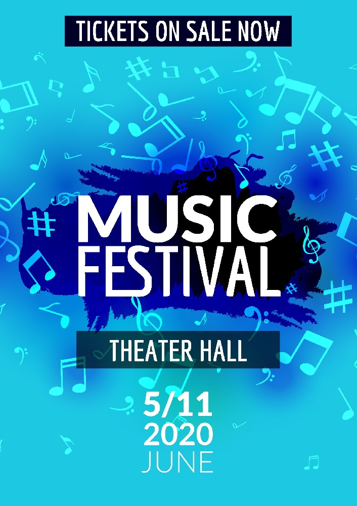 音乐节海报